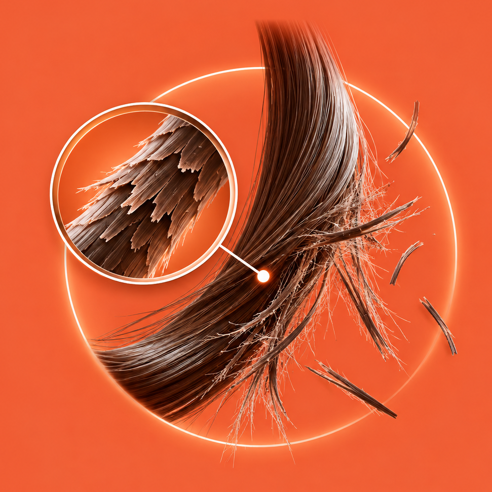 <p><strong>Hair Breakage</strong></p>