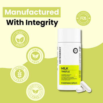 Detox Your Liver, Unlock Your Best Self With Our Milk Thistle