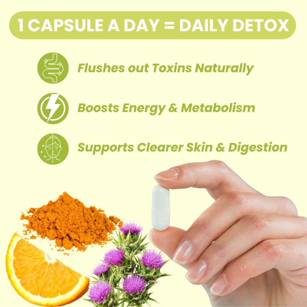 Detox Your Liver, Unlock Your Best Self With Our Milk Thistle