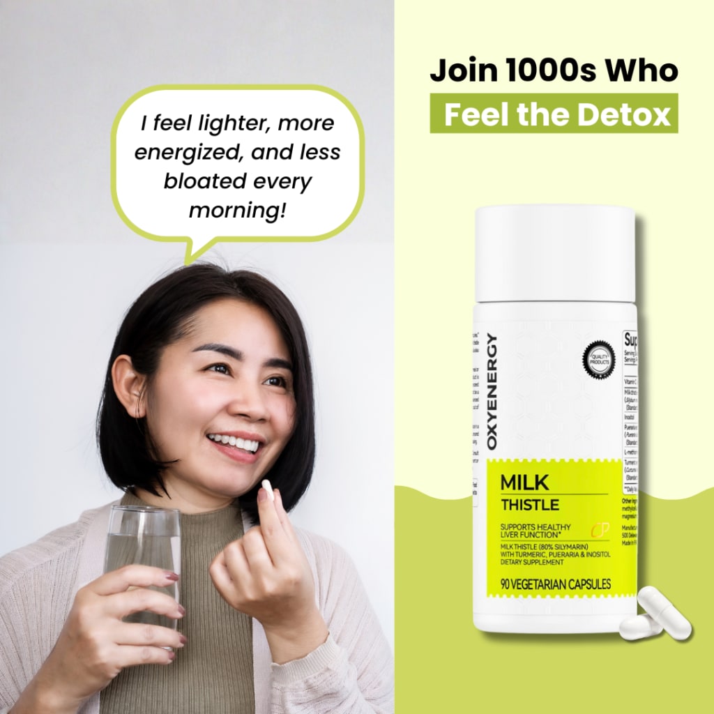Detox Your Liver, Unlock Your Best Self With Our Milk Thistle