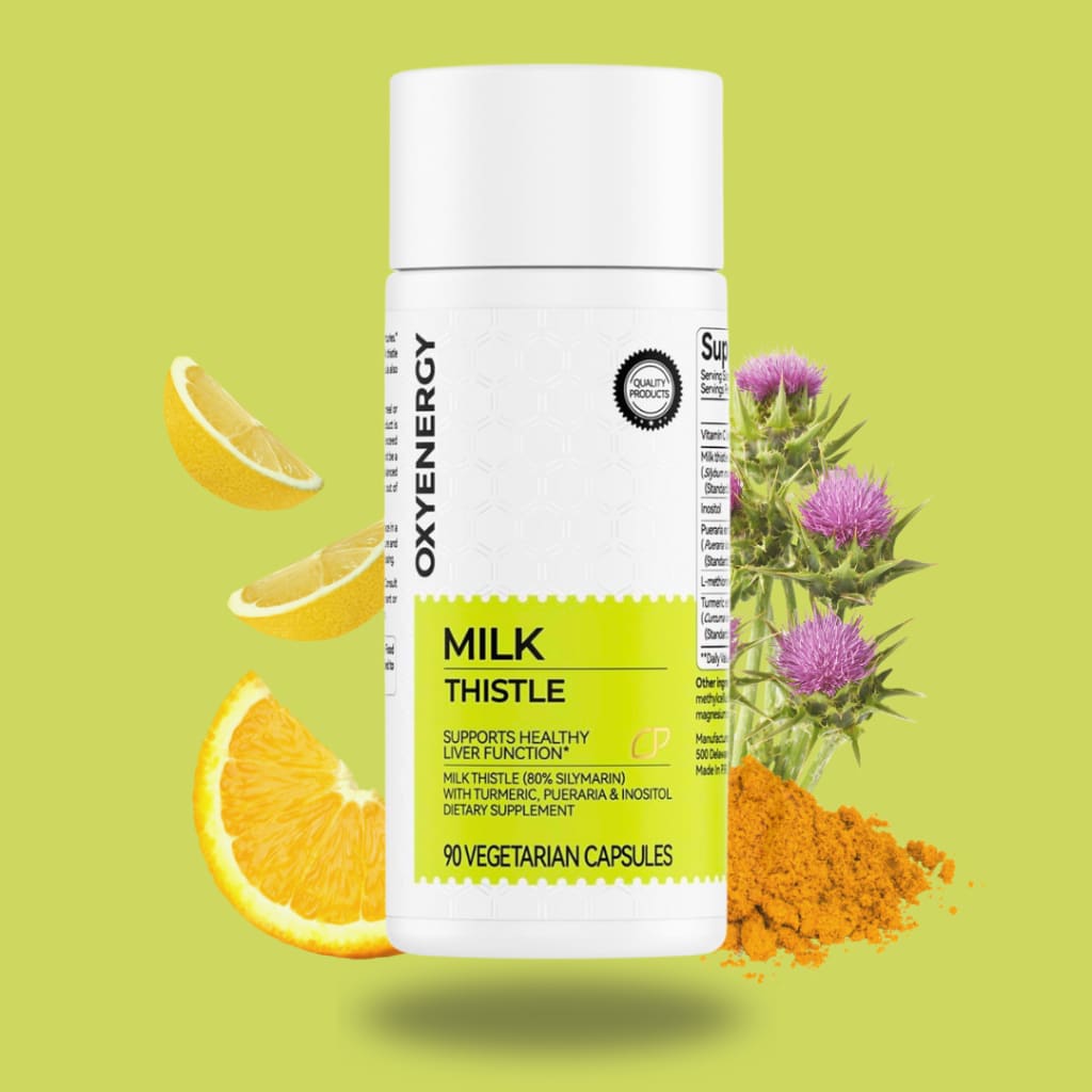 Detox Your Liver, Unlock Your Best Self With Our Milk Thistle